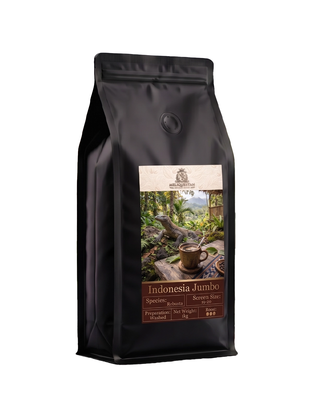 Кофе в зернах Робуста Джамбо